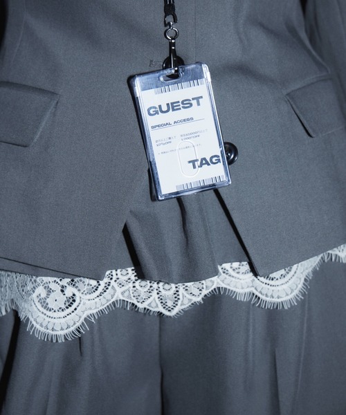 ANDRESD(アンドレスド)の「フェムぺプラムセットアップ / FEMME PEPLUM SETUP(パンツドレス・レディース・ブラウン/グレー/ブラック・S/L/M)」の18枚目の写真