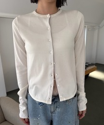 LOW BASIC COMPACT KNIT CARDIGAN