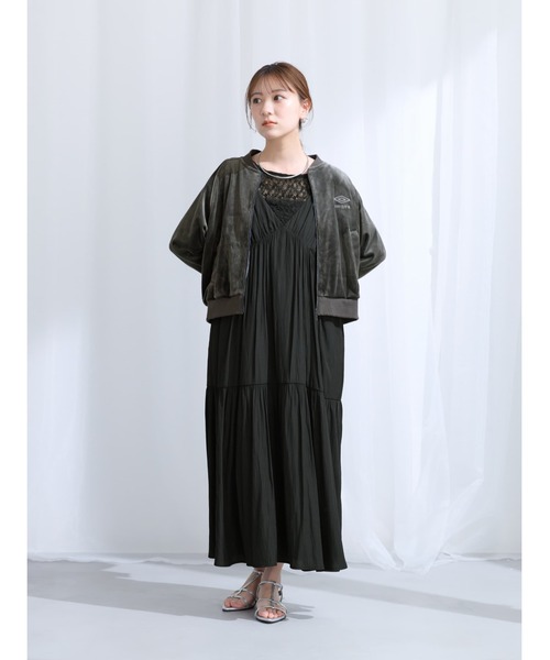 COHINA(コヒナ)の「【COHINA ×UMBRO】ベロアジャケット 【低身長・小柄女性】(その他アウター・レディース・ベージュ/チャコール/ブラウン・ONE SIZE)」の22枚目の写真