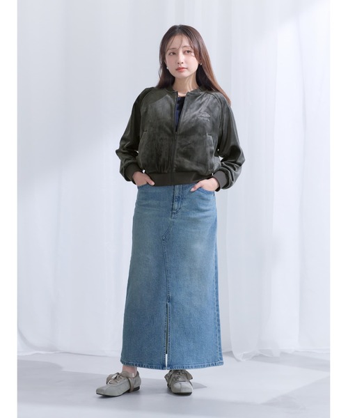 COHINA(コヒナ)の「【COHINA ×UMBRO】ベロアジャケット 【低身長・小柄女性】(その他アウター・レディース・ベージュ/チャコール/ブラウン・ONE SIZE)」の15枚目の写真