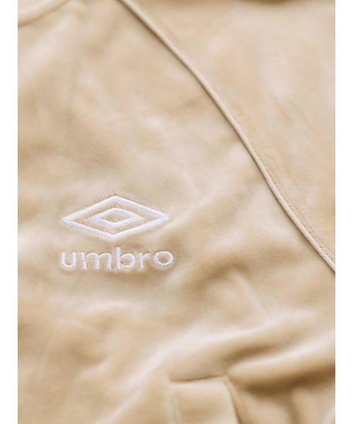 COHINA(コヒナ)の「【COHINA ×UMBRO】ベロアジャケット 【低身長・小柄女性】(その他アウター・レディース・ベージュ/チャコール/ブラウン・ONE SIZE)」の4枚目の写真