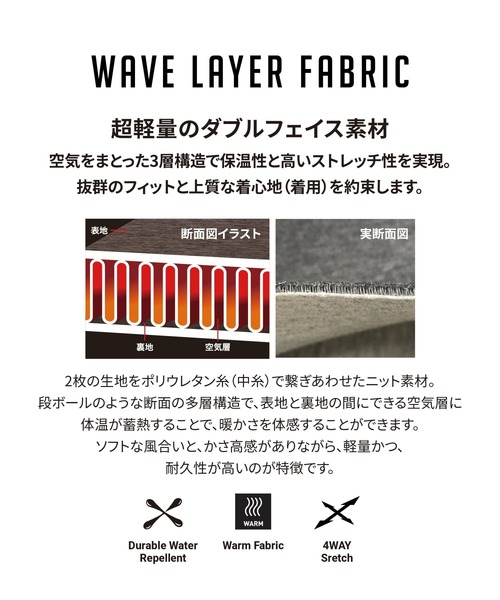 BILLABONG(ビラボン)の「BILLABONG メンズ WAVE LAYER PANT セットアップボトムス 【2026年秋冬モデル】/ビラボンダンボールニットスウェットパンツ(スウェットパンツ・メンズ・オートミール/クリーム/ブラック/チャコールグレー・X-LARGE/LARGE/MEDIUM)」の6枚目の写真