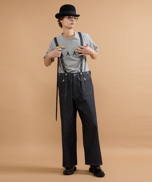 40ct&525(フォーティーカラッツアンドゴーニーゴ)の「【525DENIM】14ozプロトデニムパンツ(デニムパンツ・メンズ・ブルー系その他/ネイビー・01/02/03)」の2枚目の写真