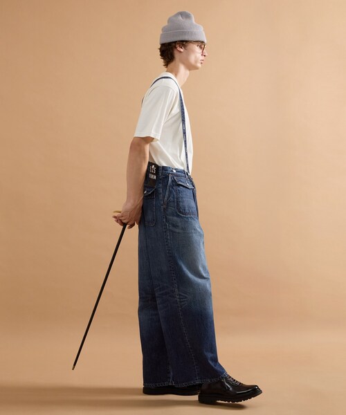40ct&525(フォーティーカラッツアンドゴーニーゴ)の「【525DENIM】14ozプロトデニムパンツ(デニムパンツ・メンズ・ブルー系その他/ネイビー・01/02/03)」の5枚目の写真