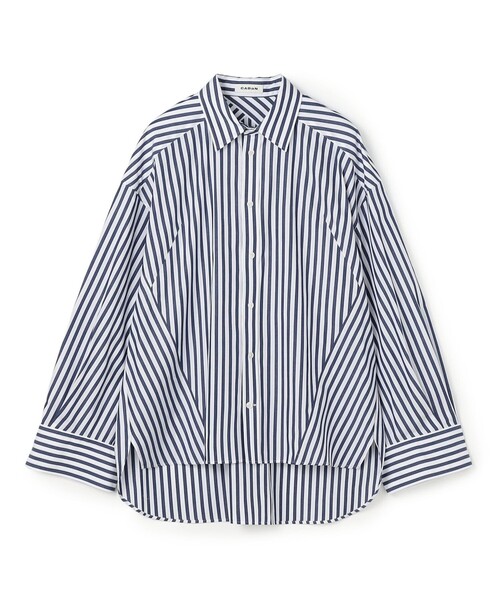 caban（キャバン）の「□シルク ボタニカルプリントレギュラーカラー