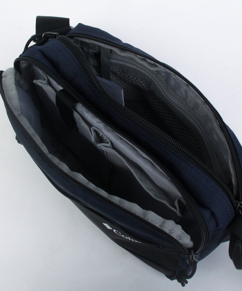 Columbia(コロンビア)の「3L ショルダーバッグ ポリエステル×PUレザー Columbia(ショルダーバッグ・メンズ・ブラック/ネイビー・FREE)」の14枚目の写真