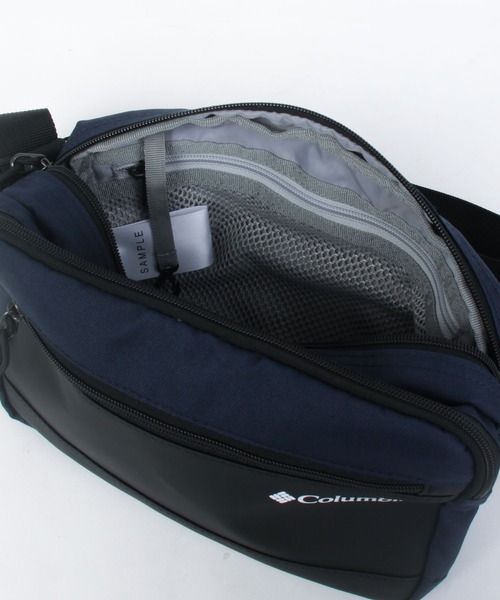 Columbia(コロンビア)の「3L ショルダーバッグ ポリエステル×PUレザー Columbia(ショルダーバッグ・メンズ・ブラック/ネイビー・FREE)」の15枚目の写真