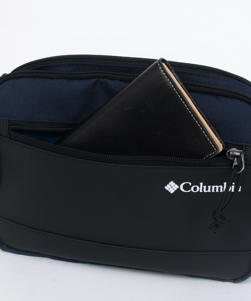Columbia(コロンビア)の「3L ショルダーバッグ ポリエステル×PUレザー Columbia(ショルダーバッグ・メンズ・ブラック/ネイビー・FREE)」の13枚目の写真