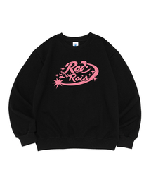 [裏起毛/裏起毛なし] STARDUST ROA グラフィックスウェット（ブラック）