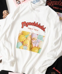 【k】〔Monchhichi /モンチッチ〕アソートデザイン プリント ロンT レディース/フリーサイズ