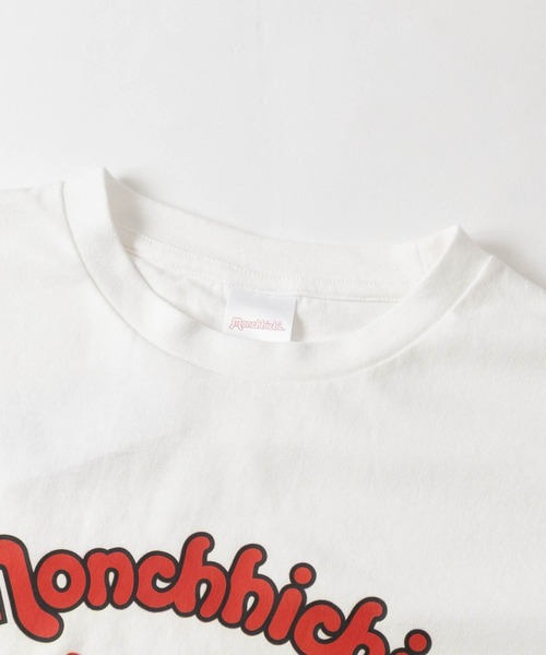 JOHN'S CLOSET（ジョンズクローゼット）の「【k】〔Monchhichi /モンチッチ〕アソートデザイン プリント ロンT レディース/フリーサイズ（Tシャツ/カットソー・レディース・ブラック系/ホワイト系3/ブラック系3/ホワイト系2/オフホワイト/ホワイト系/ブラック/ブラック系2・FREE）」の9枚目の写真