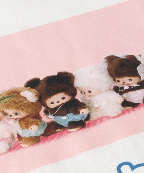 JOHN'S CLOSET（ジョンズクローゼット）の「【k】〔Monchhichi /モンチッチ〕アソートデザイン プリント ロンT レディース/フリーサイズ（Tシャツ/カットソー・レディース・ブラック系/ホワイト系3/ブラック系3/ホワイト系2/オフホワイト/ホワイト系/ブラック/ブラック系2・FREE）」の15枚目の写真