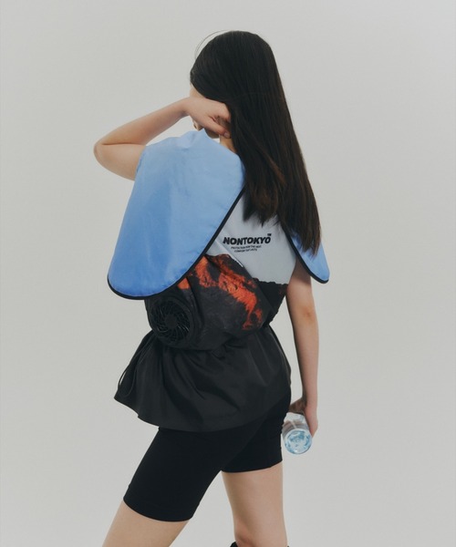 NON TOKYO(ノントーキョー)の「NON TOKYO/ノントーキョー/TECH FAN VESTテックファンベスト(ベスト・レディース・グリーン・F)」の3枚目の写真