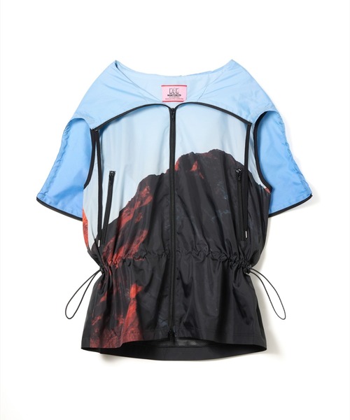 NON TOKYO(ノントーキョー)の「NON TOKYO/ノントーキョー/TECH FAN VESTテックファンベスト(ベスト・レディース・グリーン・F)」の8枚目の写真