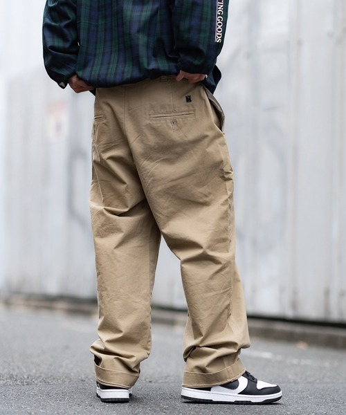 MFC STORE(エムエフシーストア)の「MFC STORE WORK PANTS(チノパンツ・メンズ・ネイビー/ブラック/ベージュ/チャコール・S/M/L/XL)」の8枚目の写真