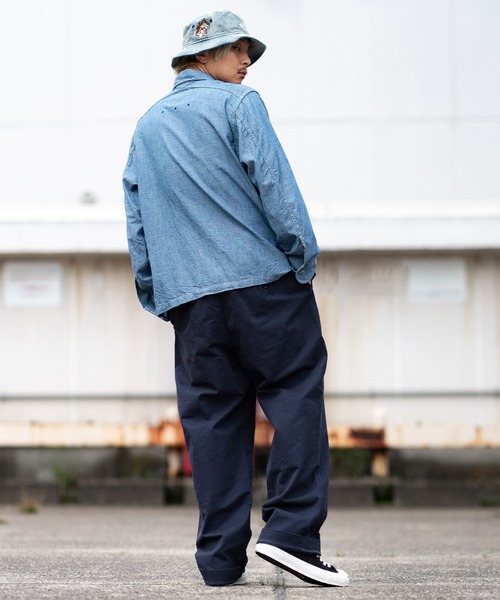MFC STORE(エムエフシーストア)の「MFC STORE WORK PANTS(チノパンツ・メンズ・ネイビー/ブラック/ベージュ/チャコール・S/M/L/XL)」の17枚目の写真