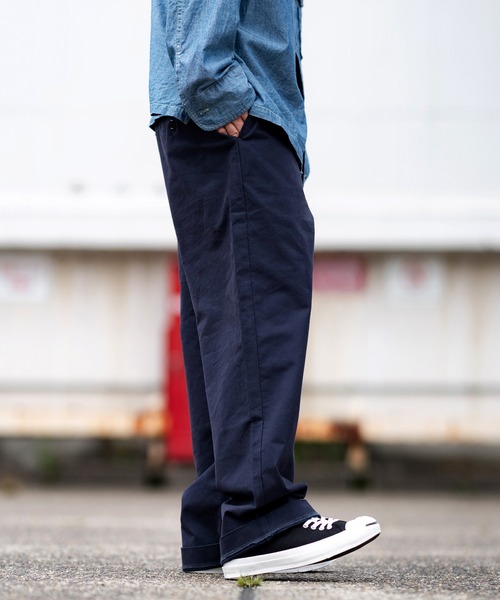 MFC STORE(エムエフシーストア)の「MFC STORE WORK PANTS(チノパンツ・メンズ・ネイビー/ブラック/ベージュ/チャコール・S/M/L/XL)」の19枚目の写真