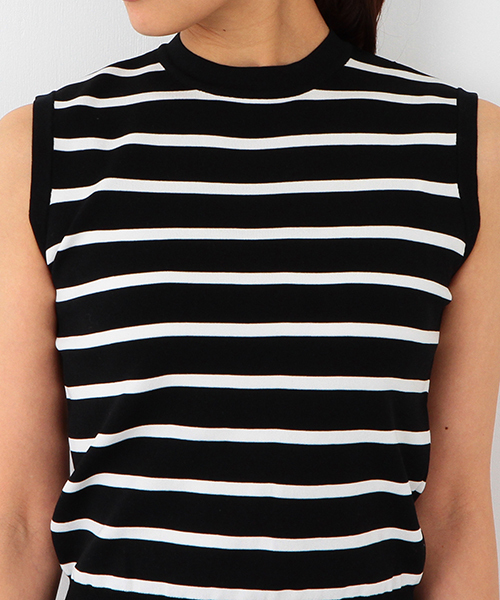 BEAMS LIGHTS Women's(ビームスライツ ウィメンズ)の「BEAMS LIGHTS / サーブルニット ノースリーブプルオーバー(ニット/セーター・レディース・オフホワイト/その他1/その他2・ONE SIZE)」の9枚目の写真