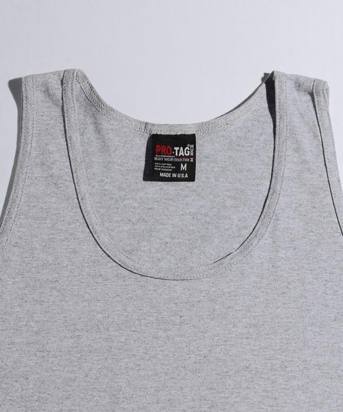 BEAUTY&YOUTH UNITED ARROWS（ビューティーアンドユースユナイテッドアローズ）の「＜PRO-TAG＞ TANK TOP GRAY/タンクトップ◆（タンクトップ・メンズ・ライトグレー・SMALL/MEDIUM/LARGE）」の3枚目の写真