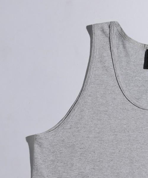 BEAUTY&YOUTH UNITED ARROWS（ビューティーアンドユースユナイテッドアローズ）の「＜PRO-TAG＞ TANK TOP GRAY/タンクトップ◆（タンクトップ・メンズ・ライトグレー・SMALL/MEDIUM/LARGE）」の4枚目の写真