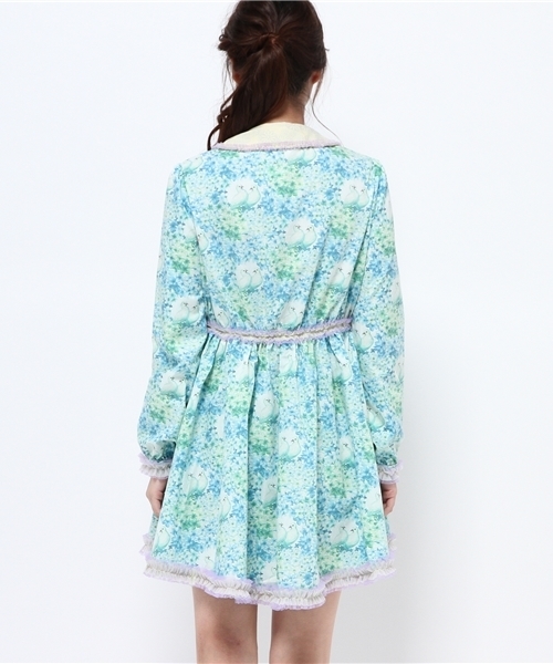 fafa(フェフェ)の「PERLA|ワンピース(ワンピース・レディース・グリーン系その他・MEDIUM/SMALL)」の4枚目の写真