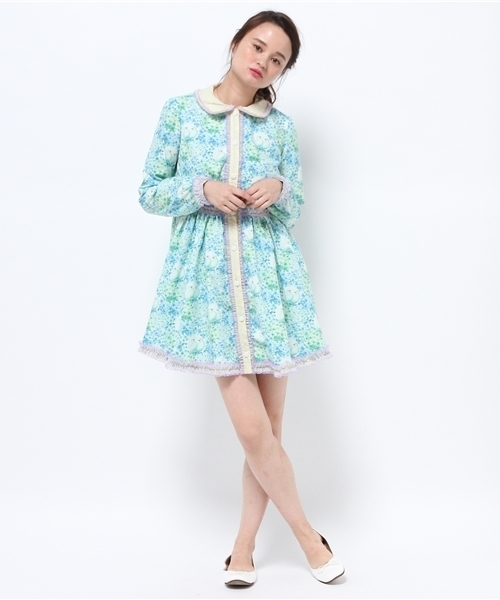 fafa(フェフェ)の「PERLA|ワンピース(ワンピース・レディース・グリーン系その他・MEDIUM/SMALL)」の5枚目の写真