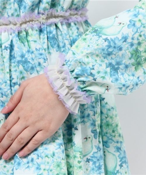 fafa(フェフェ)の「PERLA|ワンピース(ワンピース・レディース・グリーン系その他・MEDIUM/SMALL)」の7枚目の写真