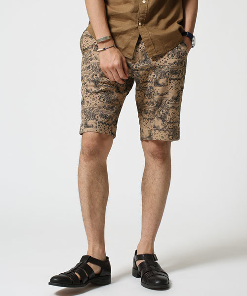 NANO universe（ナノユニバース）の「オリジナルペイズリーSP（その他パンツ・メンズ・ベージュ/ネイビー/インディゴブルー・MEDIUM/SMALL/LARGE）」の2枚目の写真