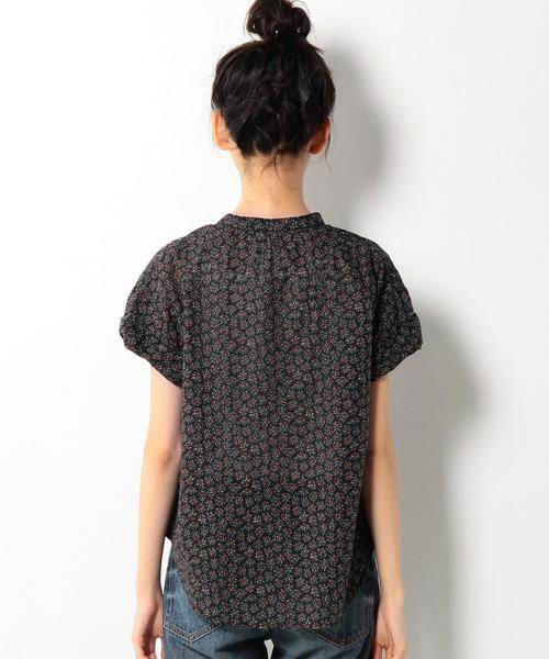 coen（コーエン）の「フラワープリントスキッパーブラウス（シャツ/ブラウス・レディース・オフホワイト/ブラック・FREE）」の10枚目の写真