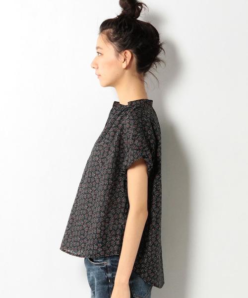 coen（コーエン）の「フラワープリントスキッパーブラウス（シャツ/ブラウス・レディース・オフホワイト/ブラック・FREE）」の12枚目の写真