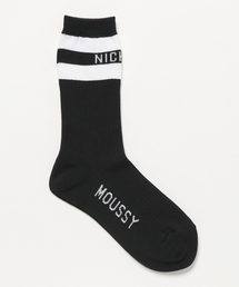 MOUSSY | MESSAGE LINE SOCKS(ソックス/靴下)