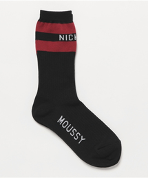 MOUSSY | MESSAGE LINE SOCKS(ソックス/靴下)