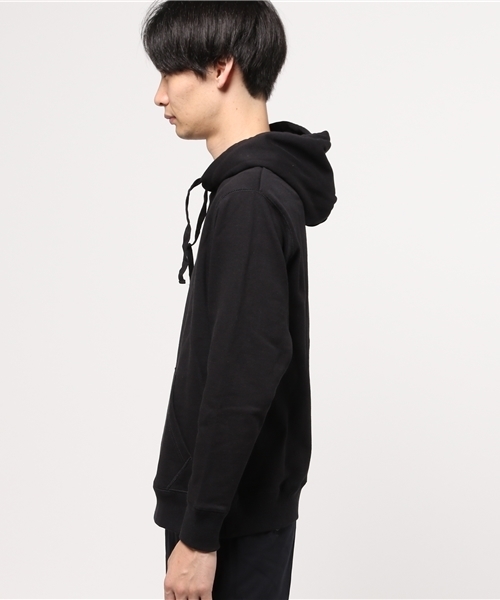 Denime(ドゥニーム)の「ヘビー裏毛プルオーバーパーカー(パーカー・メンズ・ブラック/グリーン/ホワイト/グレー/ワイン/ネイビー・X-LARGE/SMALL/MEDIUM/LARGE)」の12枚目の写真