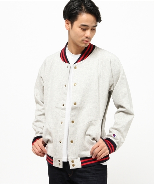 Champion（チャンピオン）の「【Champion/チャンピオン】メンズ SWS スウェットジャケット SMART ATHLETIC（その他アウター・メンズ・ライトグレー/グレー/ネイビー/ブラック・MEDIUM/LARGE/X-LARGE）」の3枚目の写真