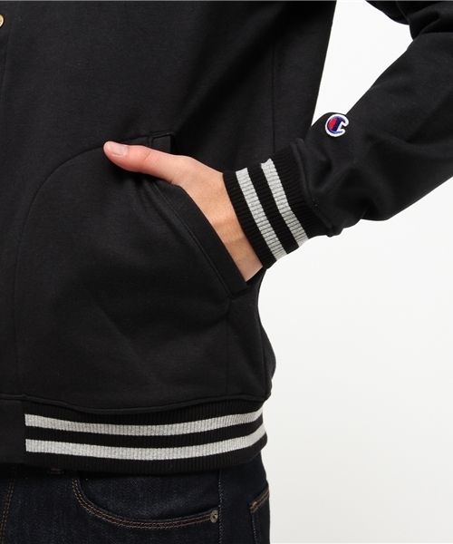 Champion（チャンピオン）の「【Champion/チャンピオン】メンズ SWS スウェットジャケット SMART ATHLETIC（その他アウター・メンズ・ライトグレー/グレー/ネイビー/ブラック・MEDIUM/LARGE/X-LARGE）」の9枚目の写真