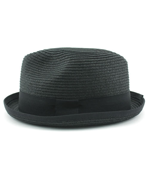 AZUL by moussy（アズールバイマウジー）の「ﾍﾟｰﾊﾟｰﾌﾞﾗｲﾄﾞﾊﾟｲﾋﾟﾝｸﾞﾊｯﾄ（ハット・メンズ・ブラック/ブラウン/ベージュ・FREE）」の4枚目の写真