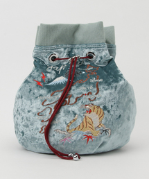 Casselini | 【Casselini(キャセリーニ)】ベルベットスカジャンリュック(バックパック/リュック)