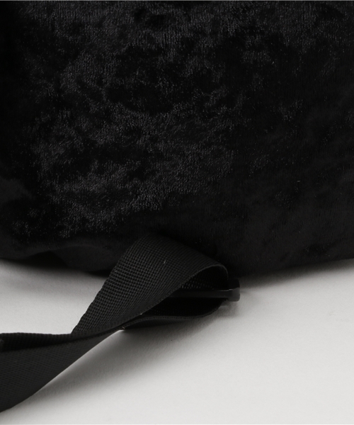 Casselini（キャセリーニ）の「【Casselini(キャセリーニ)】ベルベットスカジャンリュック（バックパック/リュック・レディース・ブルー/ブラック/ピンク・FREE）」の4枚目の写真