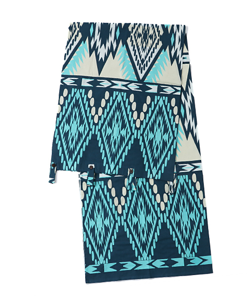 チャイハネ（チャイハネ）の「【チャイハネ】ジオメトリックカーテン178cm（インテリア雑貨・パープル/グリーン/ブラウン・FREE）」の10枚目の写真