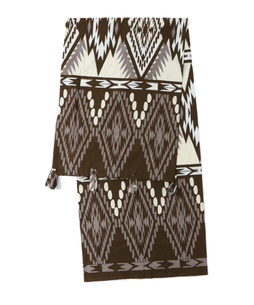 チャイハネ（チャイハネ）の「【チャイハネ】ジオメトリックカーテン178cm（インテリア雑貨・パープル/グリーン/ブラウン・FREE）」の11枚目の写真