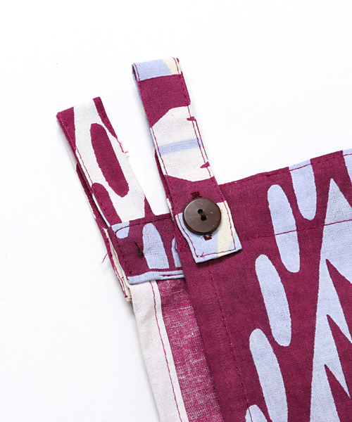 チャイハネ（チャイハネ）の「【チャイハネ】ジオメトリックカーテン178cm（インテリア雑貨・パープル/グリーン/ブラウン・FREE）」の5枚目の写真