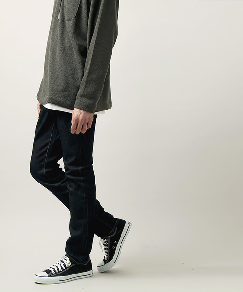 WEGO（ウィゴー）の「WEGO/【WEB限定】ストレッチデニムスキニーパンツ（デニムパンツ・メンズ・インディゴブルー/ダークインディゴブルー・SMALL/MEDIUM/LARGE）」の16枚目の写真