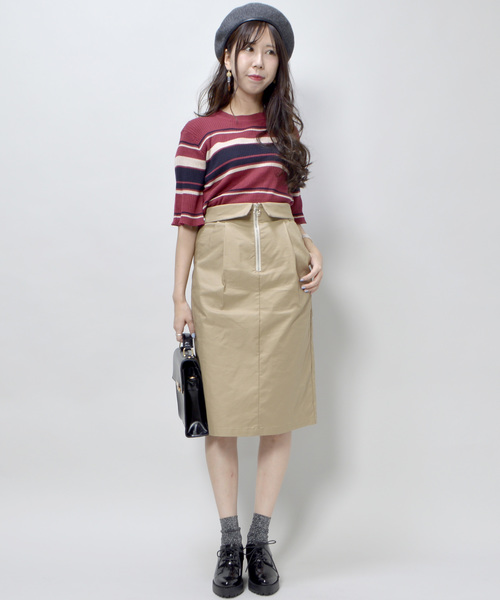 archives（アルシーヴ）の「リブプルオーバー（ニット/セーター・レディース・オフホワイト/グレー/ネイビー/レッド系その他・MEDIUM）」の14枚目の写真