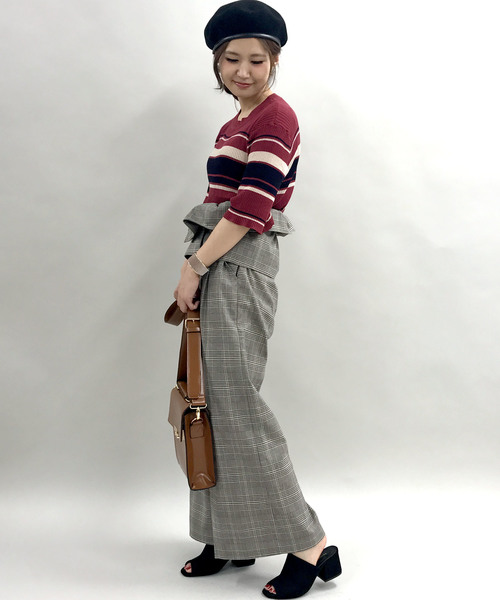 archives（アルシーヴ）の「リブプルオーバー（ニット/セーター・レディース・オフホワイト/グレー/ネイビー/レッド系その他・MEDIUM）」の16枚目の写真