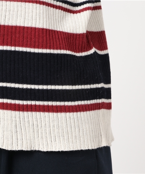 archives（アルシーヴ）の「リブプルオーバー（ニット/セーター・レディース・オフホワイト/グレー/ネイビー/レッド系その他・MEDIUM）」の11枚目の写真