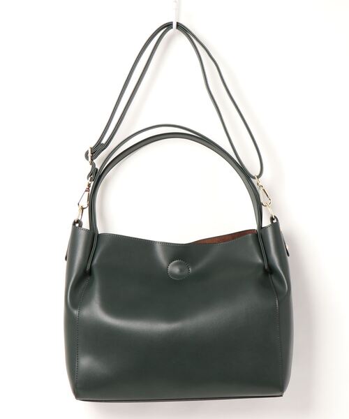 VitaFelice(ヴィータフェリーチェ)の「インナーバッグ付き2wayトートバッグ(トートバッグ・レディース・ブラック/ネイビー/アイボリー/モカ/キャメル/ワイン/グレー/マスタード/ホワイト系その他/イエロー系その他/ブルー系その他/ブラウン系その他/イエロー系その他2/グレー系その他/ブラック系その他/レッド系その他/ブルー系その他2/グリーン/グリーン系その他/ライトグレー/イエロー系その他3/グレー系その他2/ブルー系その他3/ブラウン系その他2/ブラック系その他2/ホワイト系その他2/ブロンズ/バーガンディー/ブラウン/チョコ/ベージュ系・FREE)」の18枚目の写真