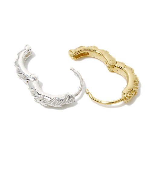 BEAUTY&YOUTH UNITED ARROWS（ビューティーアンドユースユナイテッドアローズ）の「BY リング リーフ ピアス new（ピアス（両耳用）・メンズ・その他1・フリー）」の3枚目の写真