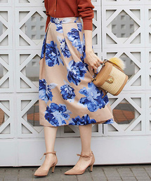 12Twelve Agenda | シャクヤク柄フレアスカート(スカート)