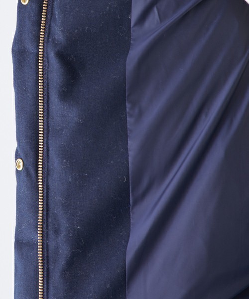 STUDIOUS（ステュディオス）の「【STUDIOUS】《WEB限定》ボリュームカラーロングダウンコート（ダウンジャケット/コート・レディース・グレー/ネイビー・0/1）」の11枚目の写真