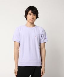 【Champion/チャンピオン】メンズ リバースウィーブハーフスリーブクルーネックスウェットシャツ(10oz)